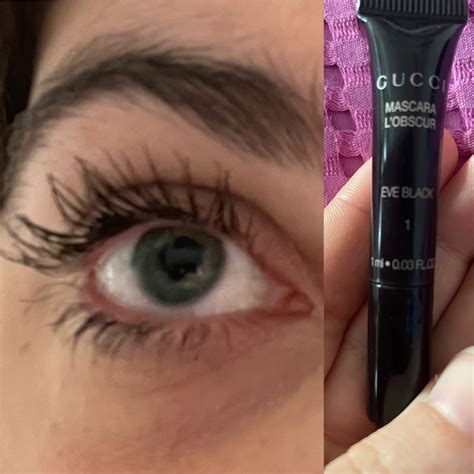 gucci beauty mascara l'obscur|Mascara L'Obscur, black in black .